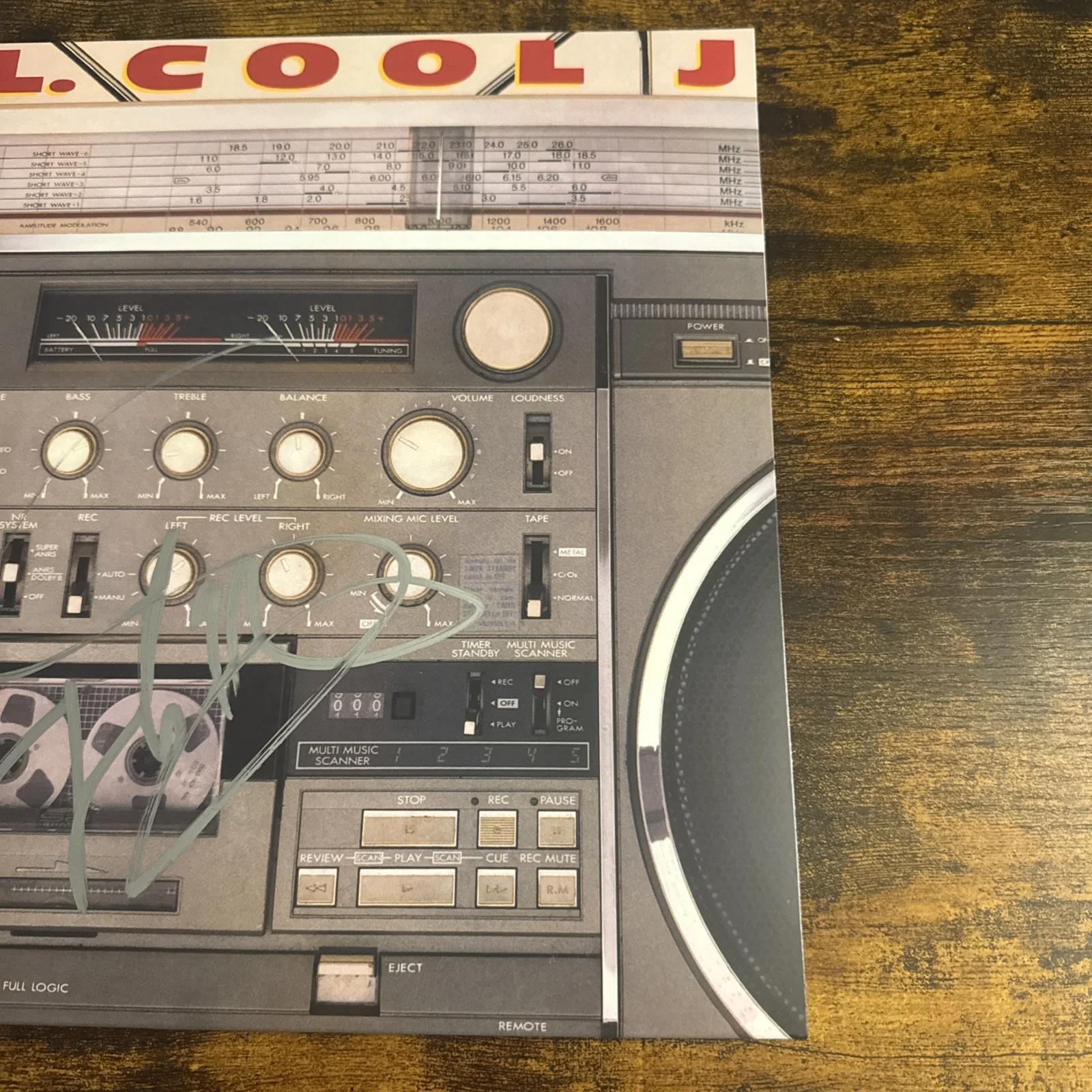 LL COOL J signed autographed Radio Album Vinyl LP Beckett Coa, image 5