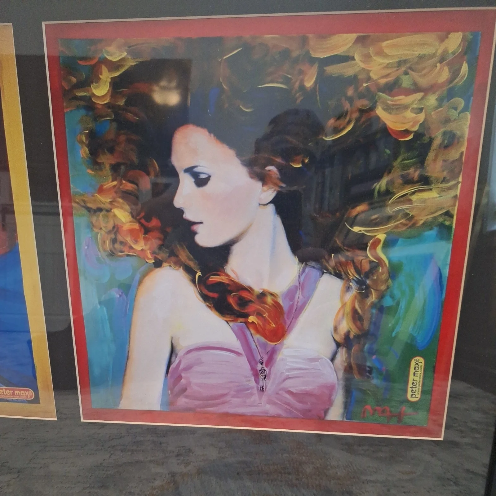 THE ULTIMATE TAYLOR SWIFT PETER MAX HAND SIGNED TRYPTICH LIMITED ED & NUMBERED, image 4