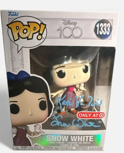 Katie Von Till — Katie Von Till Signed Snow White Funko Pop! #1333 Disney 100 – (PA)