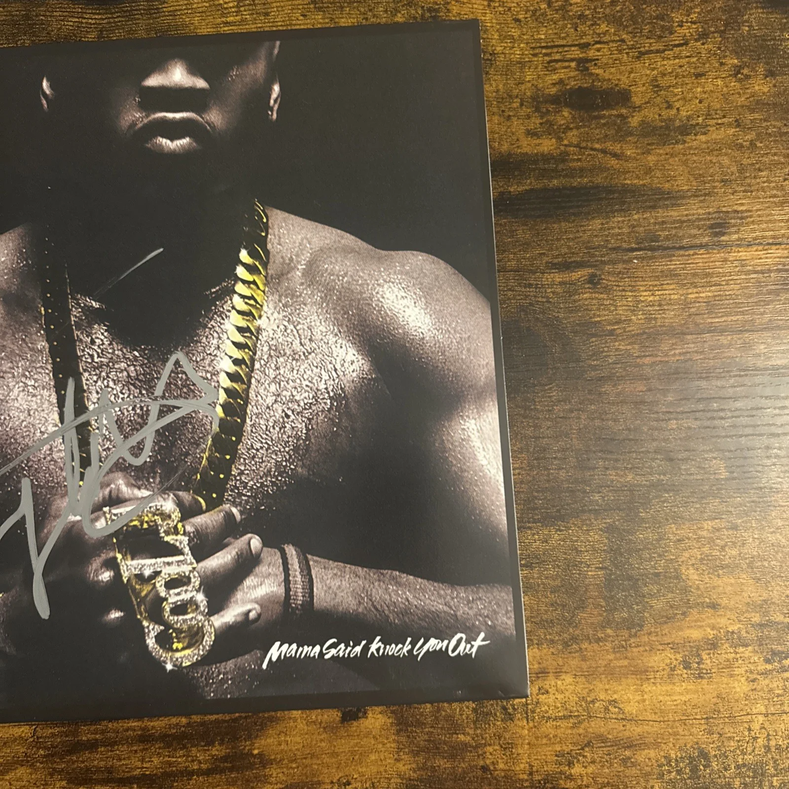 LL COOL J signed autographed (MAMA SAID KNOCK YOU OUT) Album Vinyl LP Beckett, изображение 5