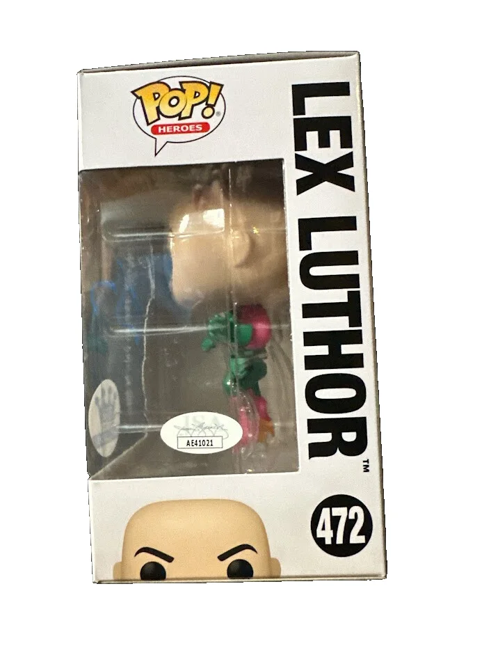 Jesse Eisenberg — Jesse Eisenberg Signed "WB 100" #472 Lex Luthor Funko Pop!, image 3