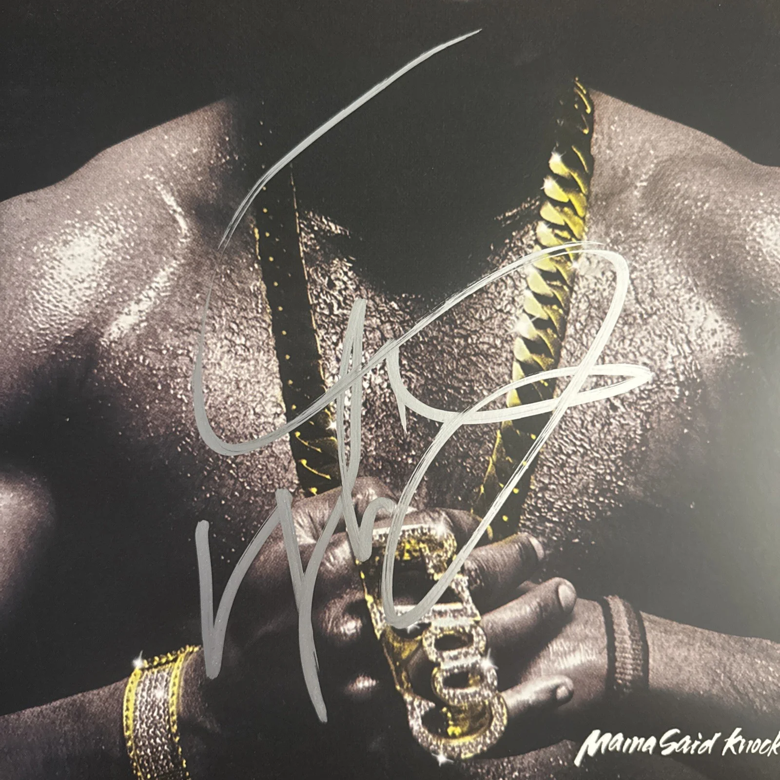 LL COOL J signed autographed (MAMA SAID KNOCK YOU OUT) Album Vinyl LP Beckett, изображение 3