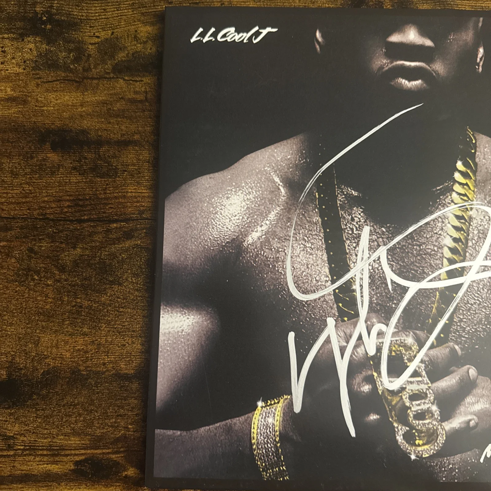 LL COOL J signed autographed (MAMA SAID KNOCK YOU OUT) Album Vinyl LP Beckett, изображение 4