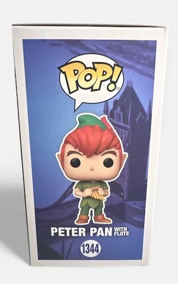 Blayne Weaver — Blayne Weaver Signed Peter Pan w/ Flute Funko Pop! #1344 Disney 70th (JSA), image 5