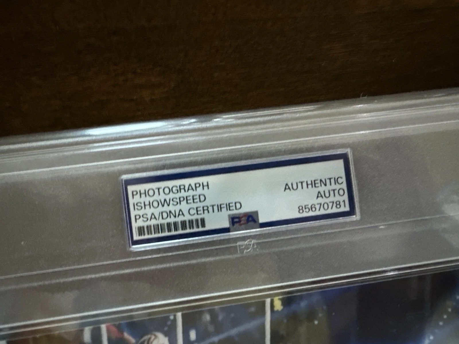 IShowSpeed Signed Autographed 8x10 photo PSA/DNA SLAB STREAMER WWE SPEED, изображение 3