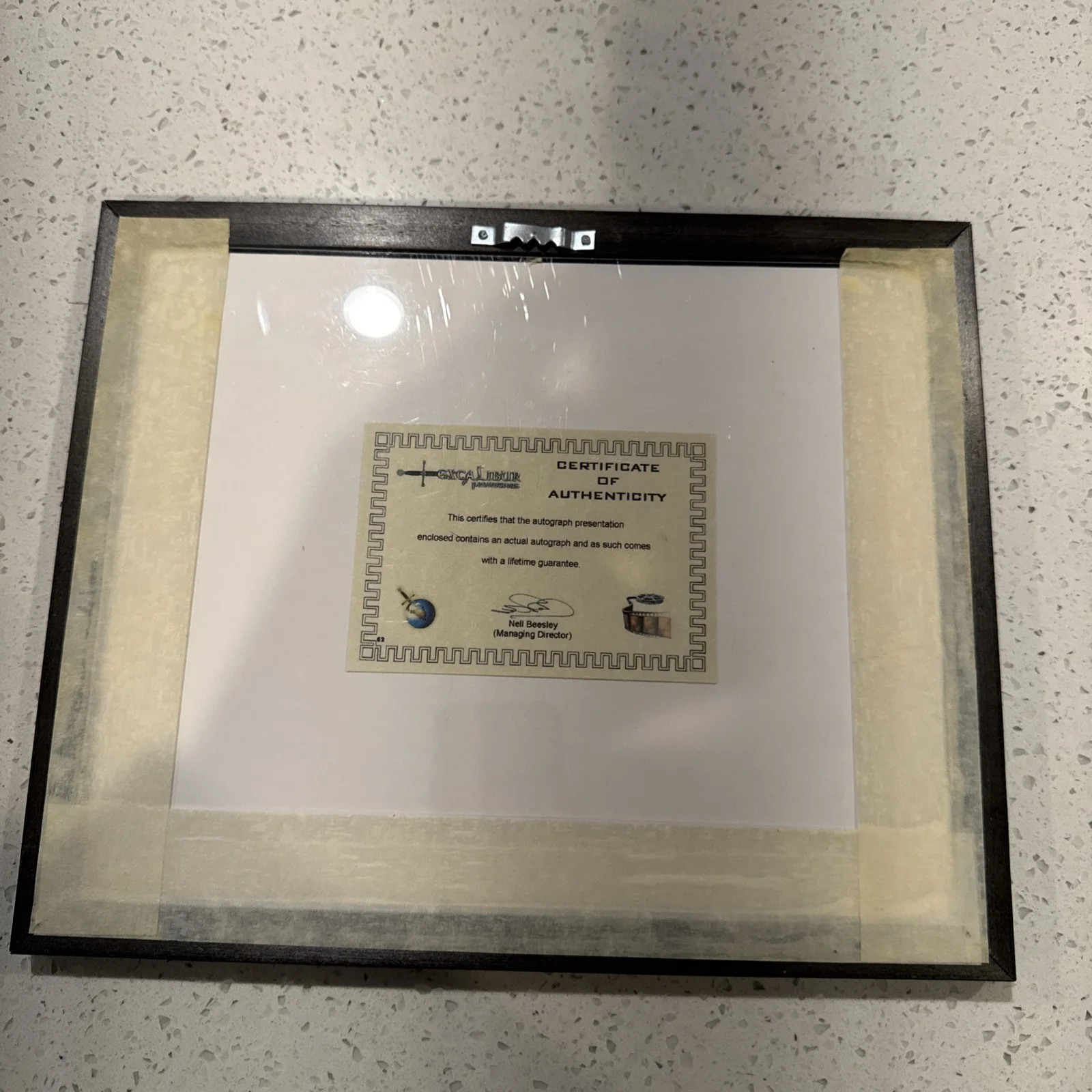 Johnny Depp Signed Pirates Of The Caribbean Memorabilia With Certificate, изображение 2