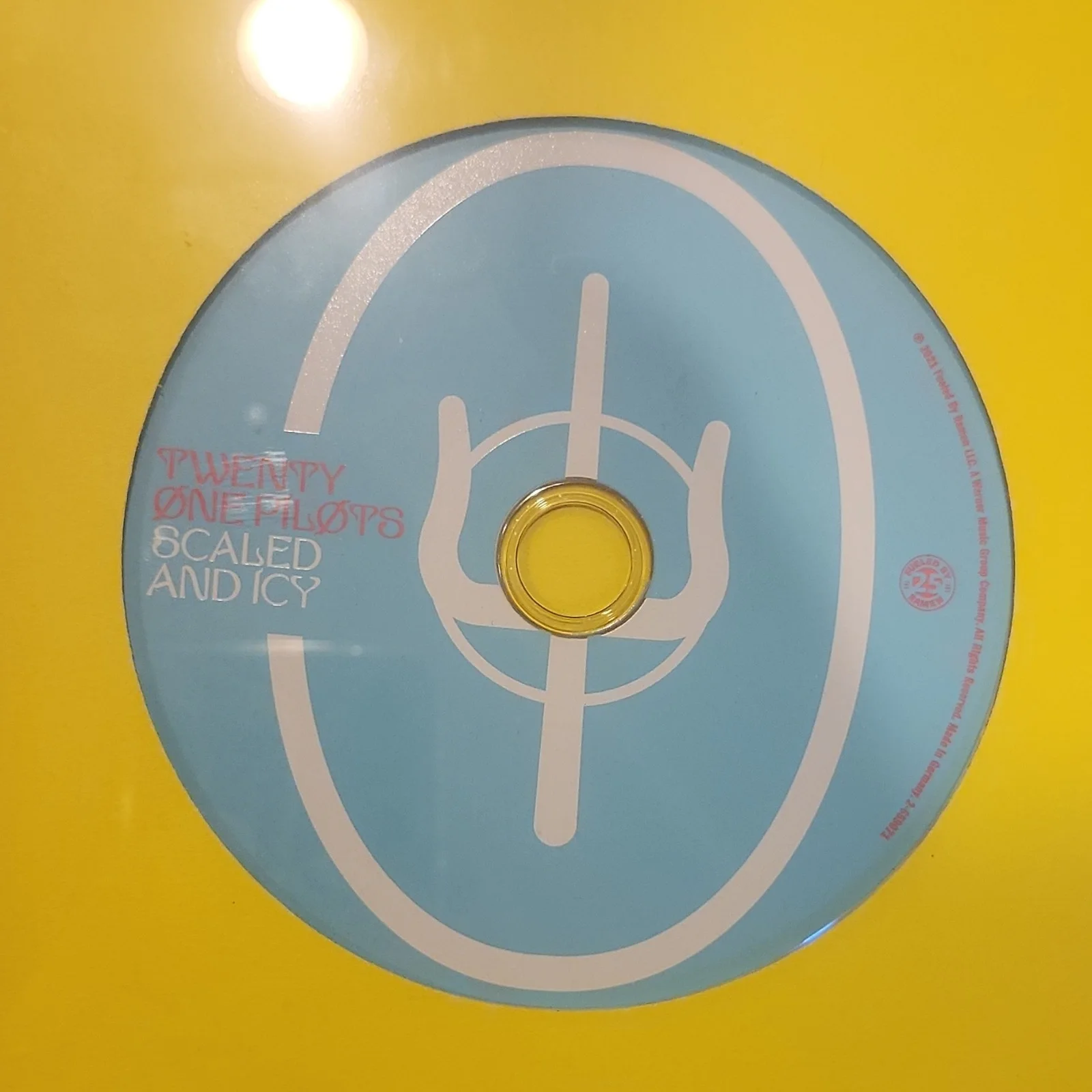 Scaled and Icy Signed Card Framed CD Twenty One Pilots, image 3