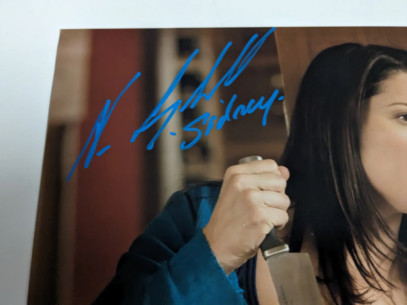 Neve CAMPBELL Signed 8x10 Photo SCREAM Sidney Ghostface Autograph JSA BAS Z, image 2