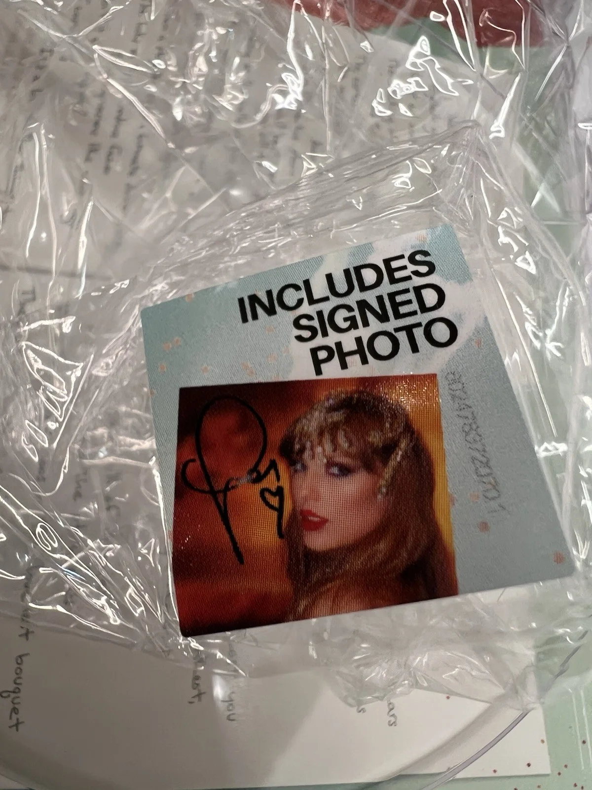 TAYLOR SWIFT ✍️ SIGNED & FRAMED THE LIFE OF A SHOWGIRL #3 CD AUTOGRAPHED, изображение 5
