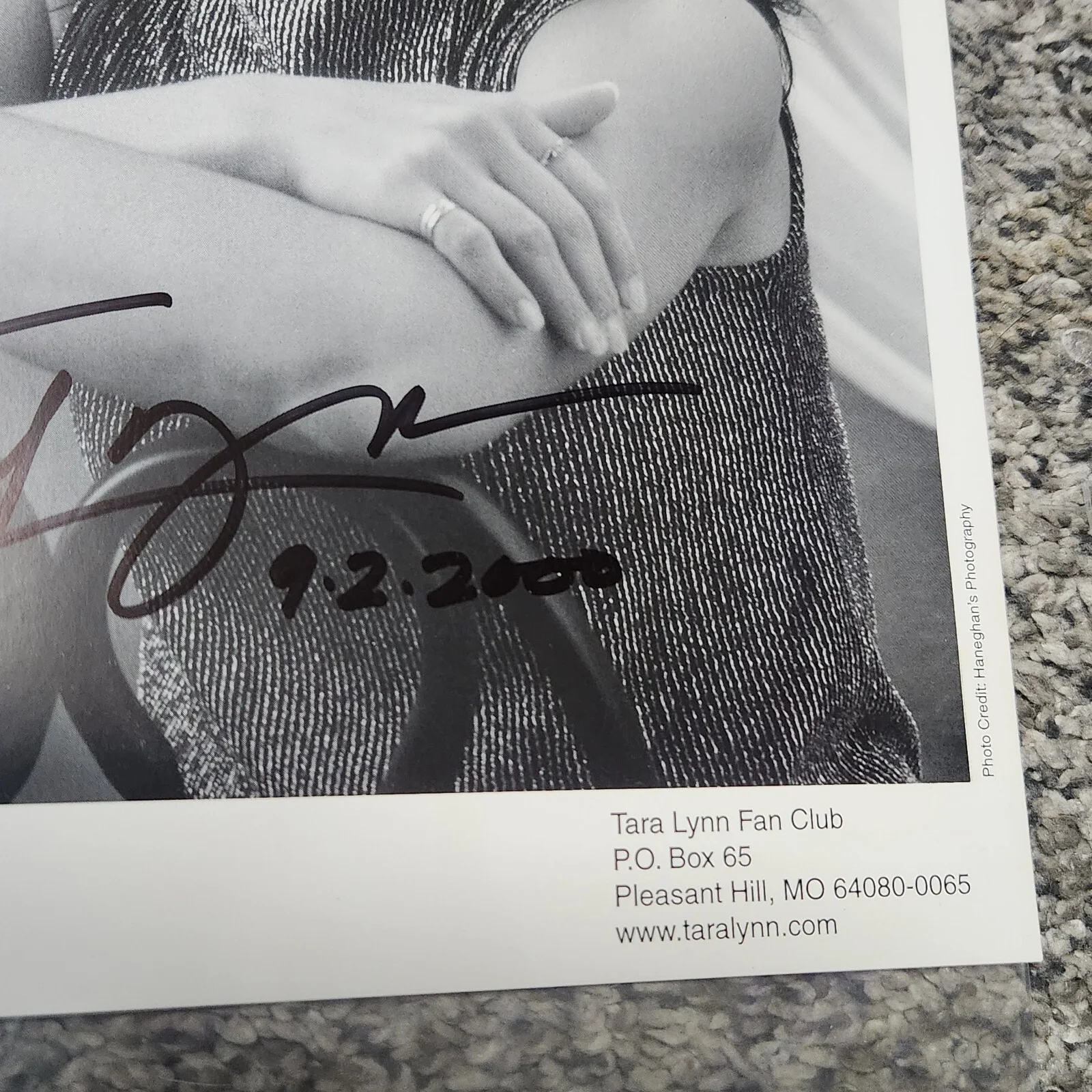 Tara Lynn Autographed 8"x10" Fan Club Photo Country Singer, изображение 4