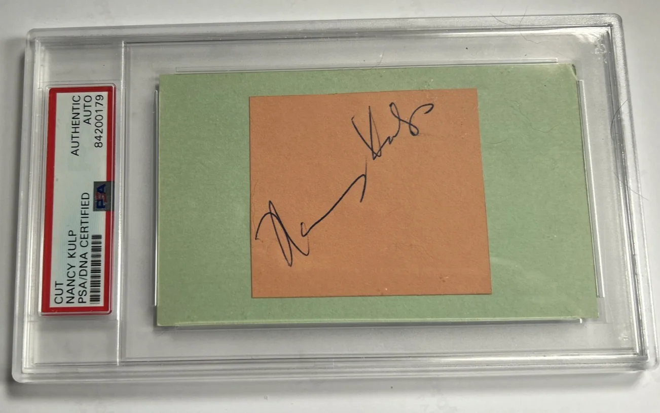 Nancy Kulp Signed Autographed Card Certified PSA DNA cased Beverly Hillbillies, изображение 2