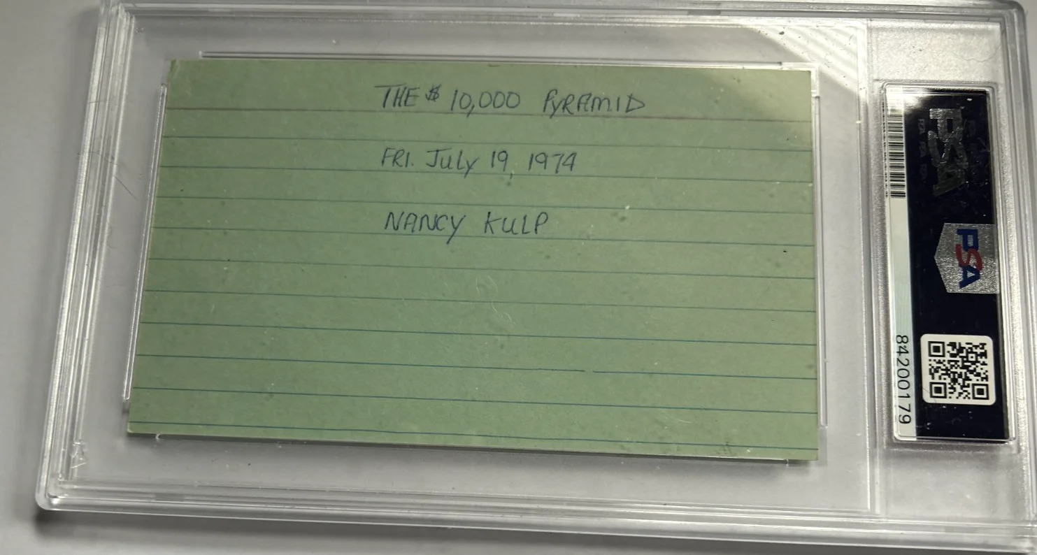 Nancy Kulp Signed Autographed Card Certified PSA DNA cased Beverly Hillbillies, изображение 3