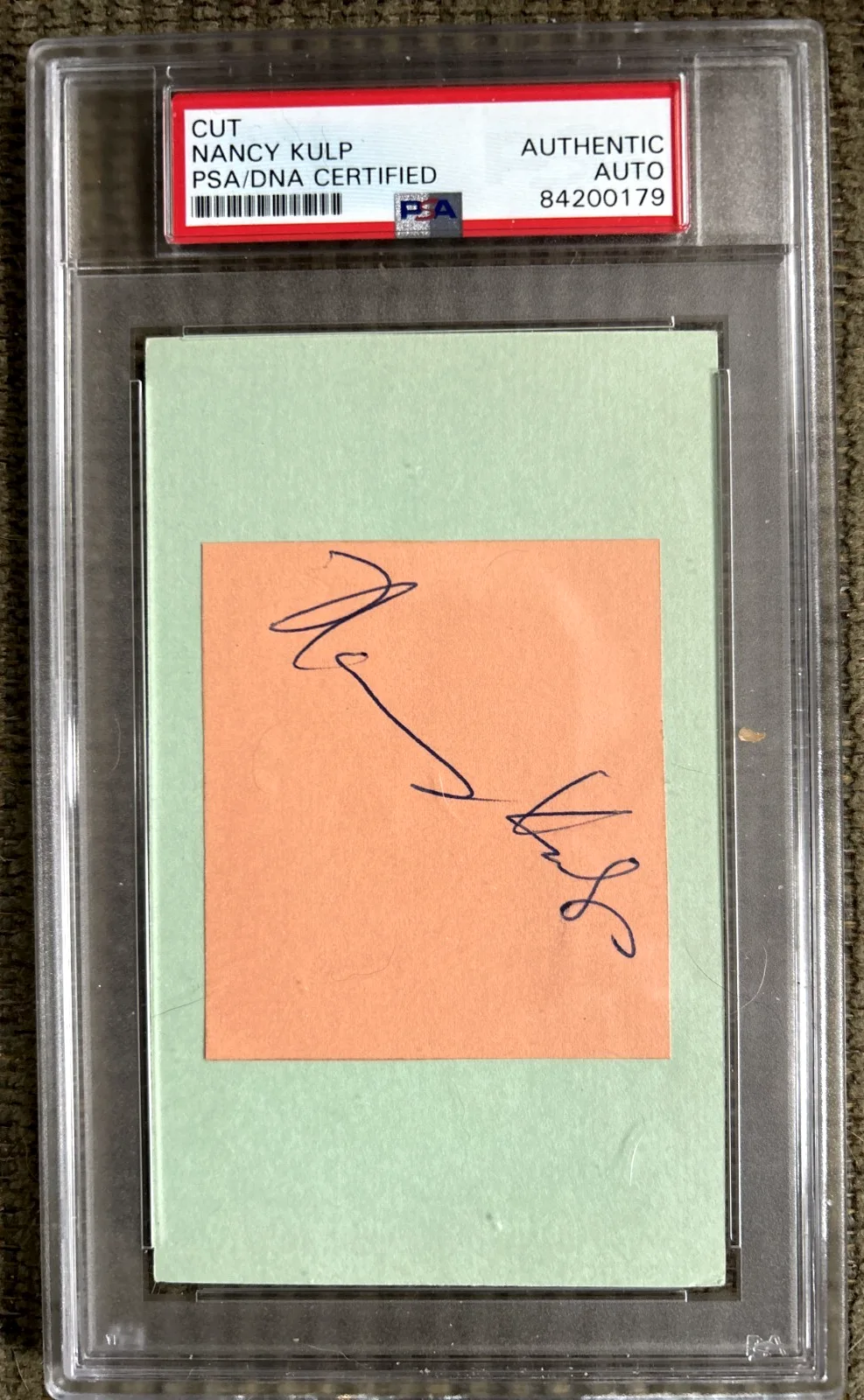 Nancy Kulp Signed Autographed Card Certified PSA DNA cased Beverly Hillbillies, изображение 4