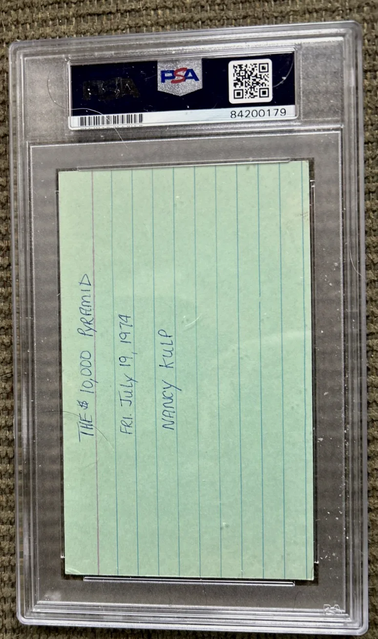 Nancy Kulp Signed Autographed Card Certified PSA DNA cased Beverly Hillbillies, изображение 5