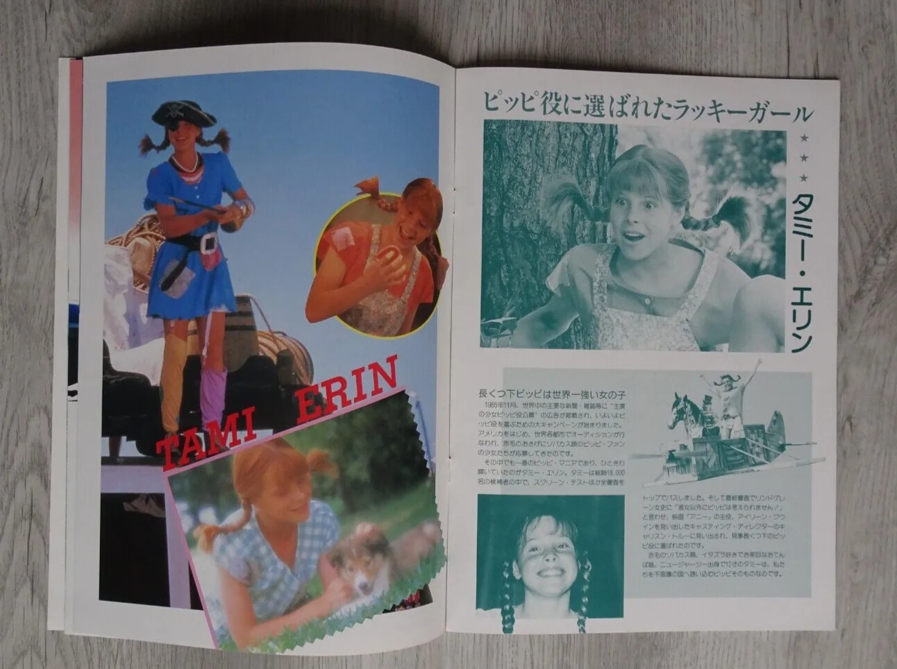 Pippi Longstocking Japan Programme Tami Erin 1988, image 5