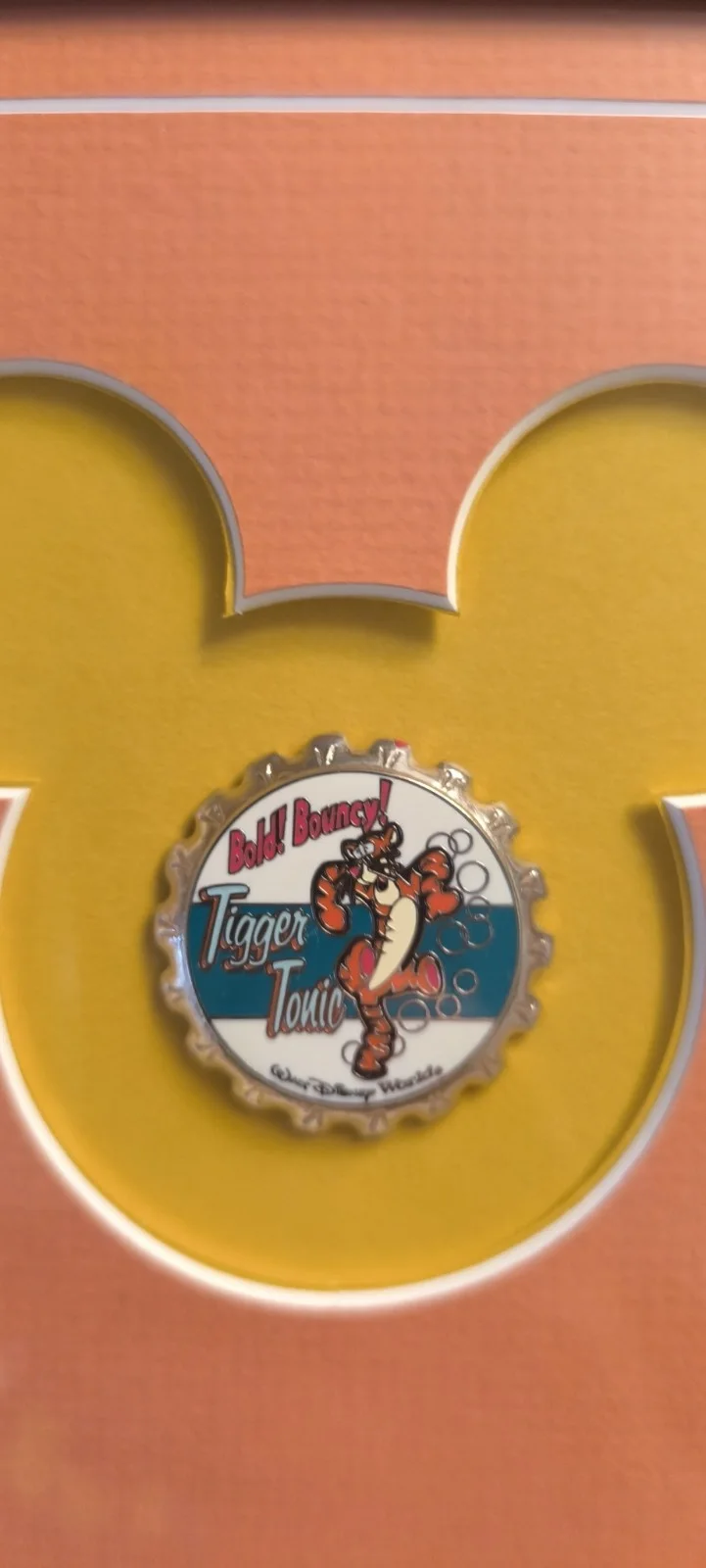 rare vintage Disney Tigger Film Cell Display Limited Edition 742/900 signed, image 3