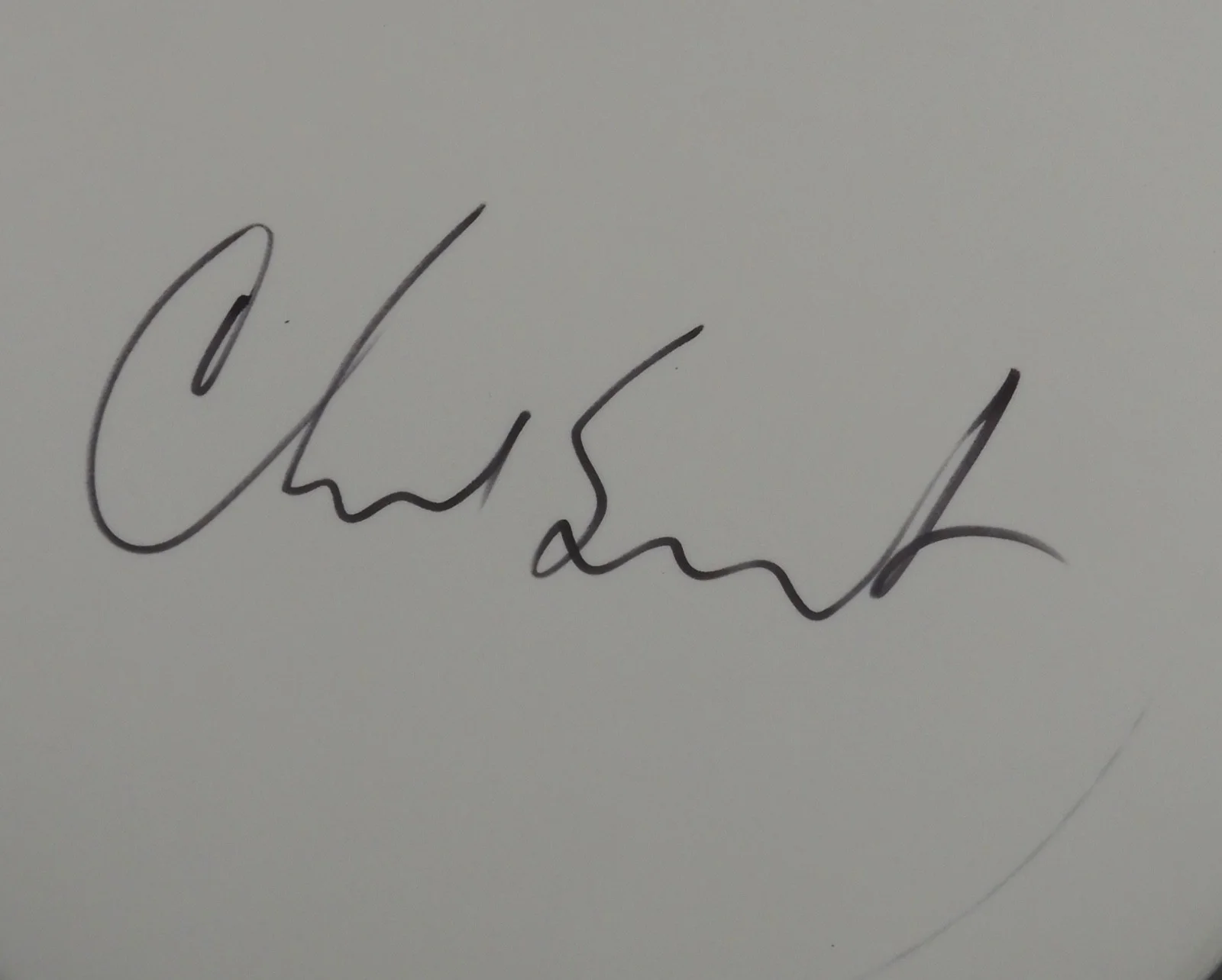 Chad Smith Red Hot Chili Peppers JSA Autograph Signed Drum Head 12", image 2
