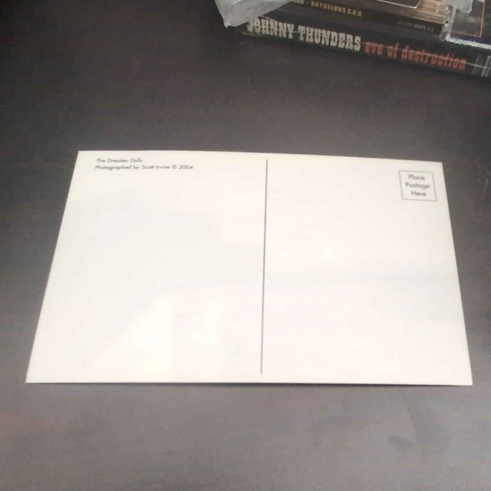 Dresden Dolls Signed Post Card Amanda Palmer West Memphis 3 Benefit, image 2