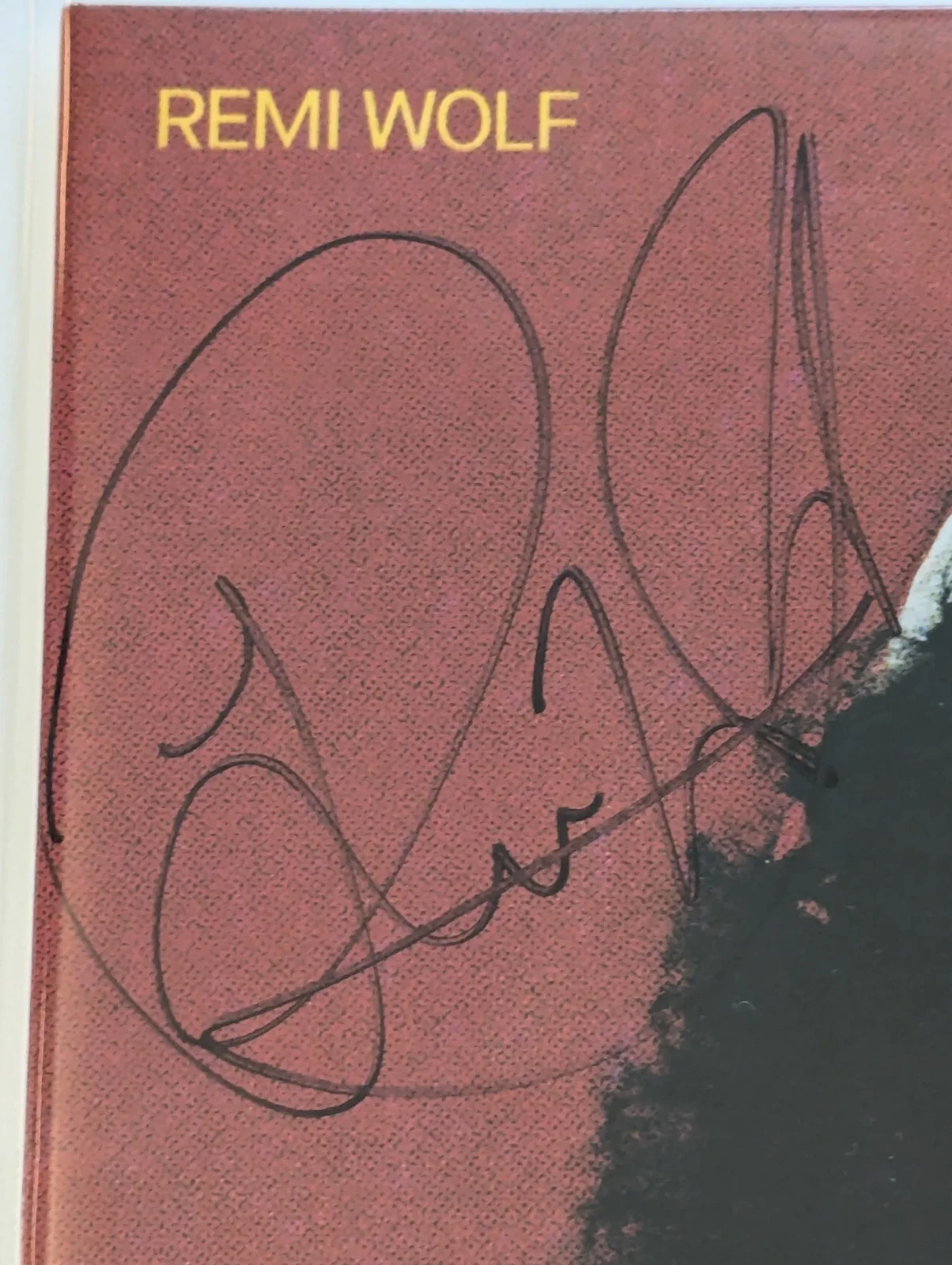 Remi Wolf Big Ideas Vinyl Autograph SIGNED JACKET (NOT INSERT) Black Vinyl, image 3