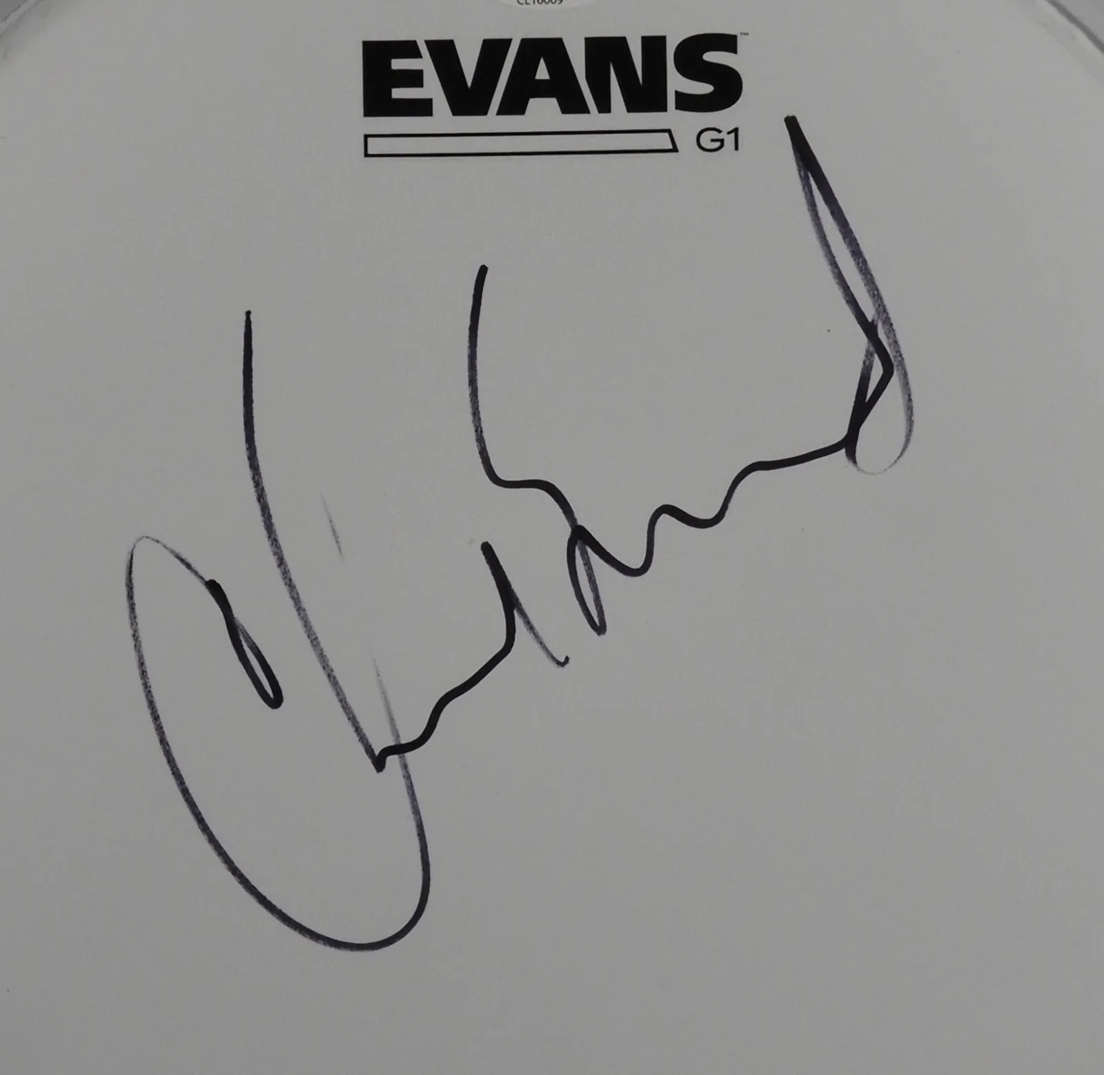 Chad Smith Red Hot Chili Peppers JSA Autograph Signed Drum Head 10", image 2