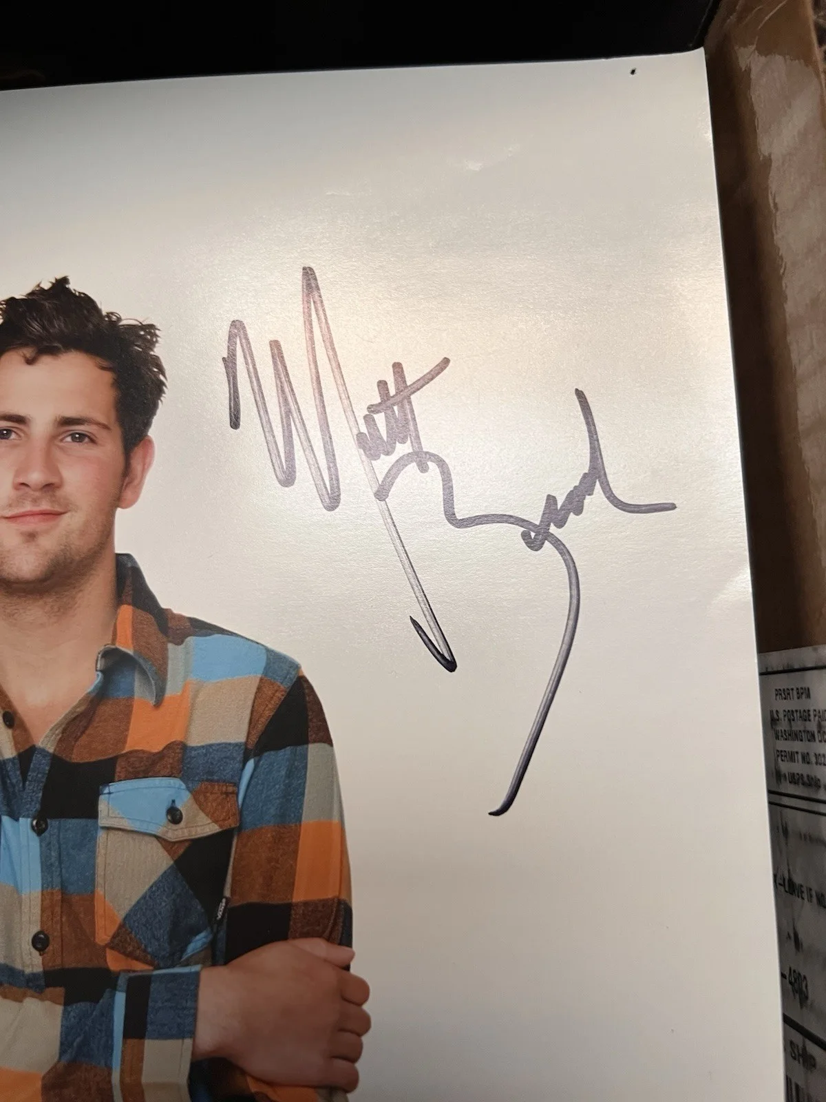 Autographed The Upsides By The Wonder Years Poster, изображение 4