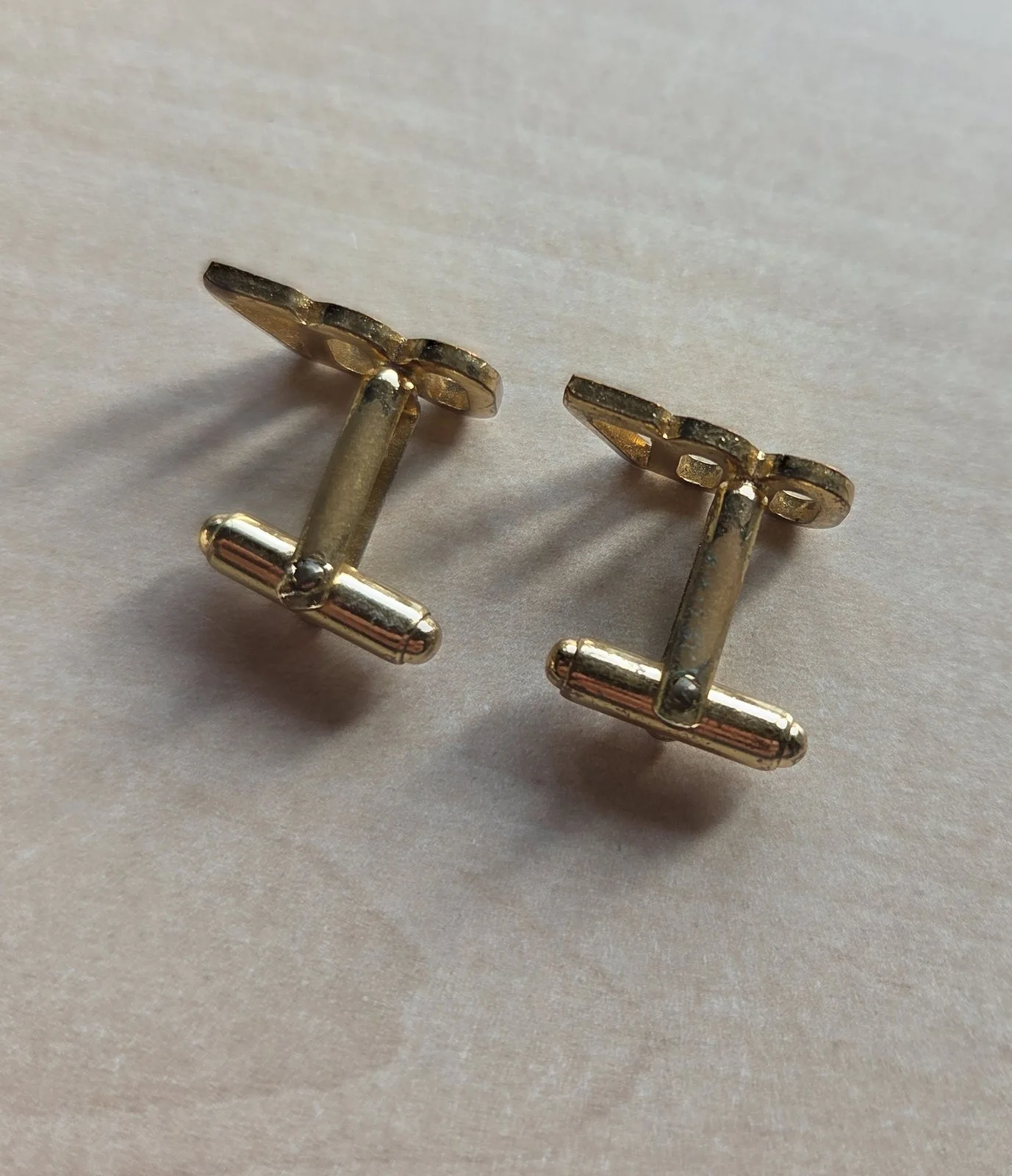 Vintage Cufflinks Logo badges James Bond 007 Film Movie, изображение 3