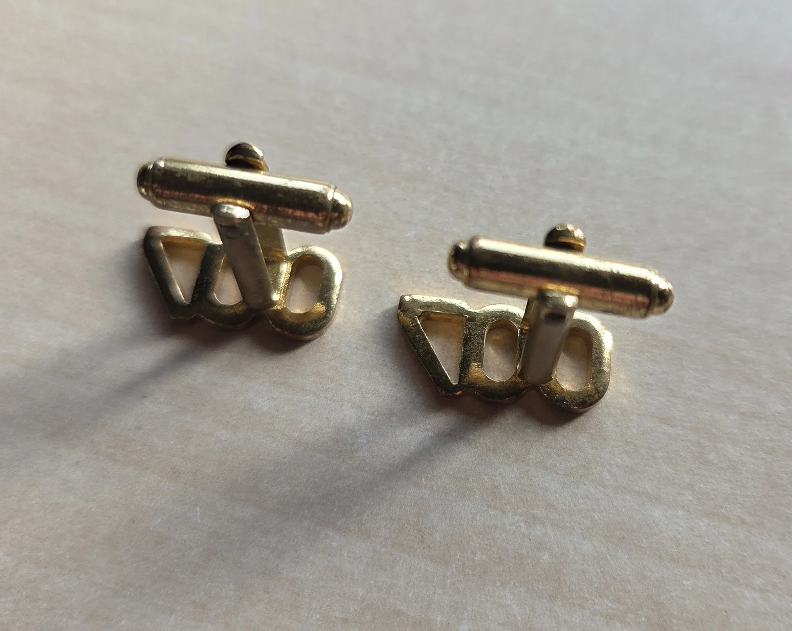 Vintage Cufflinks Logo badges James Bond 007 Film Movie, изображение 4
