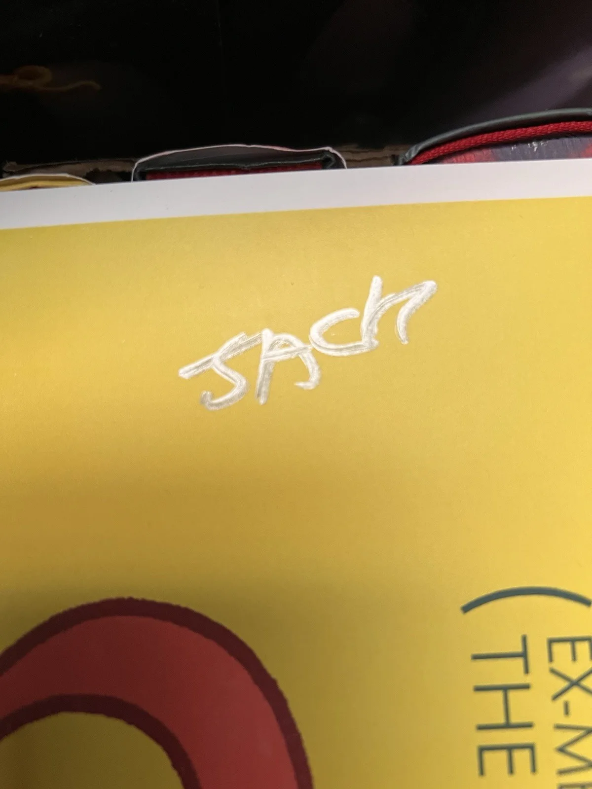Autographed Fun. Concert Poster, image 2