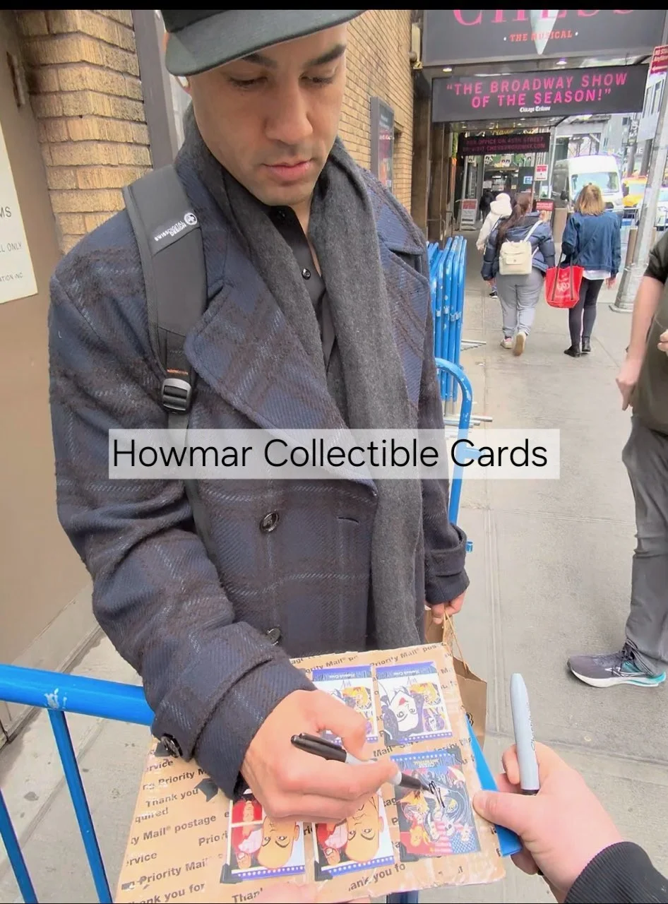 Nicholas Christopher — Nicholas Christopher Lights Of Broadway Card Signed By Nicholas Christopher ¹, image 3