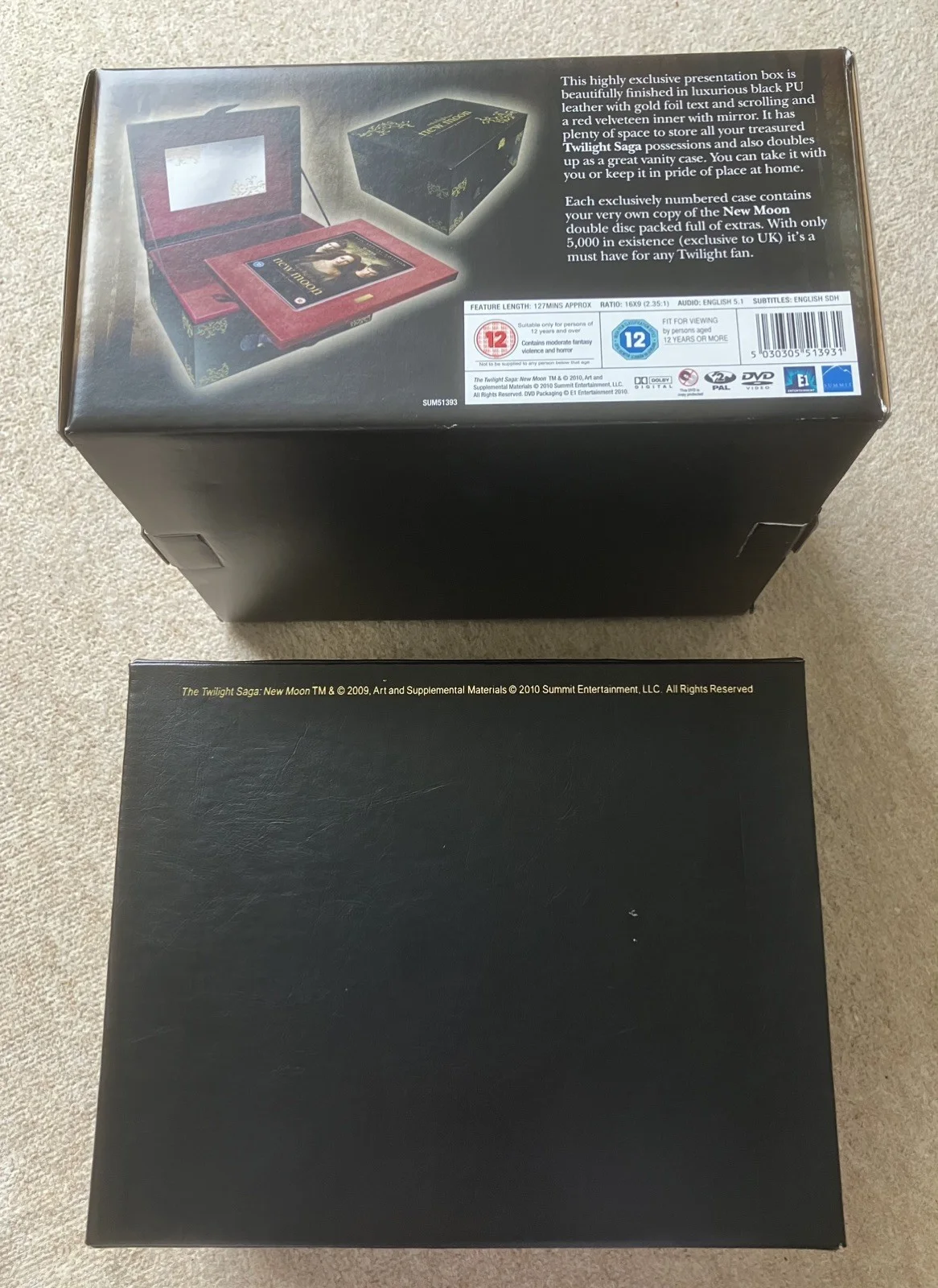 Twilight Saga New Moon - official Memory Box + DVD #2358 - UK Exclusive, image 5