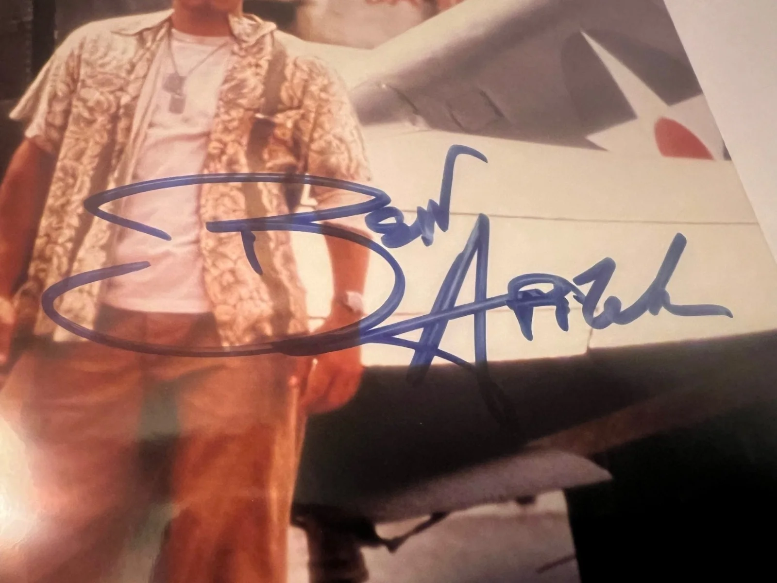 Autographed photo: Pearl Harbor 2001 Josh Hartnett & Ben Affleck 8x10 authentic, image 2