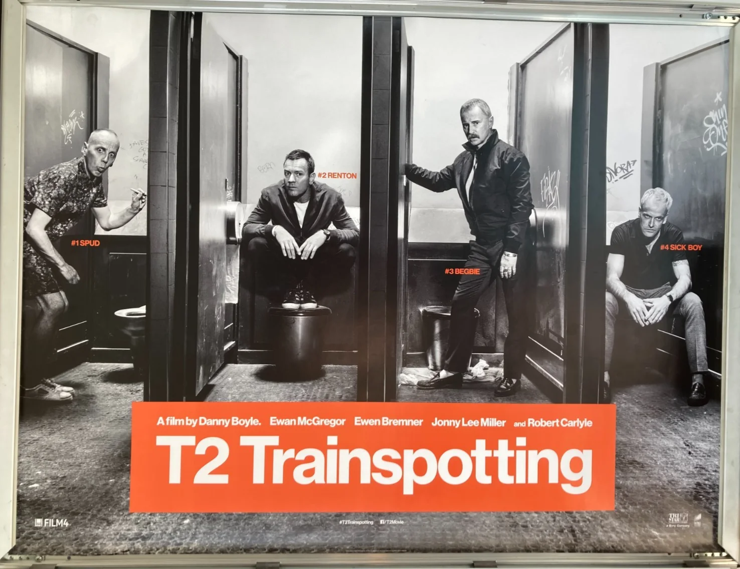 Cinema Poster: T2 TRAINSPOTTING 2017 (Advance Quad) Ewan McGregor Ewen Bremner, изображение 2