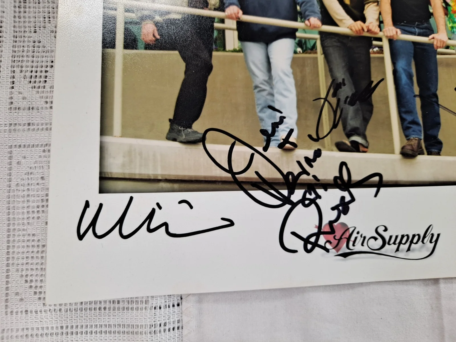 Air Supply Autgraphed poster 8"×10", image 2