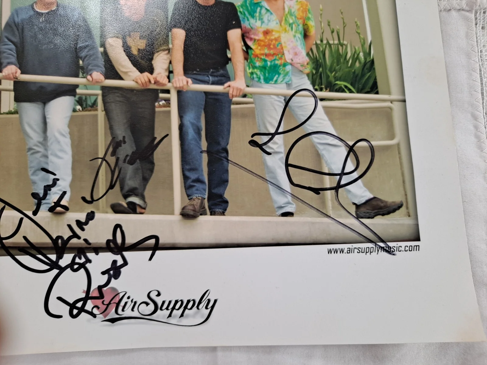 Air Supply Autgraphed poster 8"×10", image 3