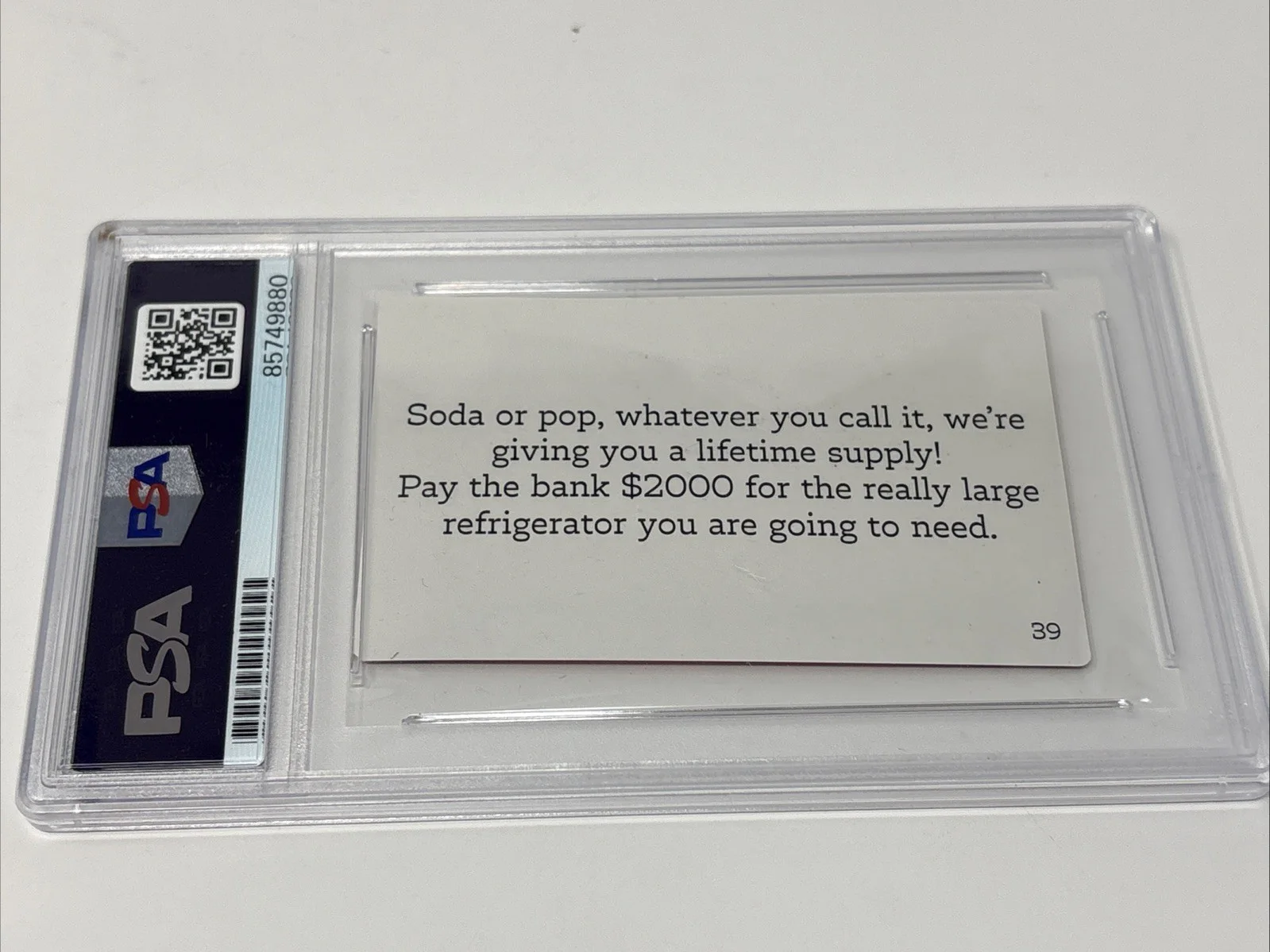 Wayne Brady — Wayne Brady Signed Let's Make A Deal Game Novelty Zonk Card TV Show PSA/DNA, изображение 3