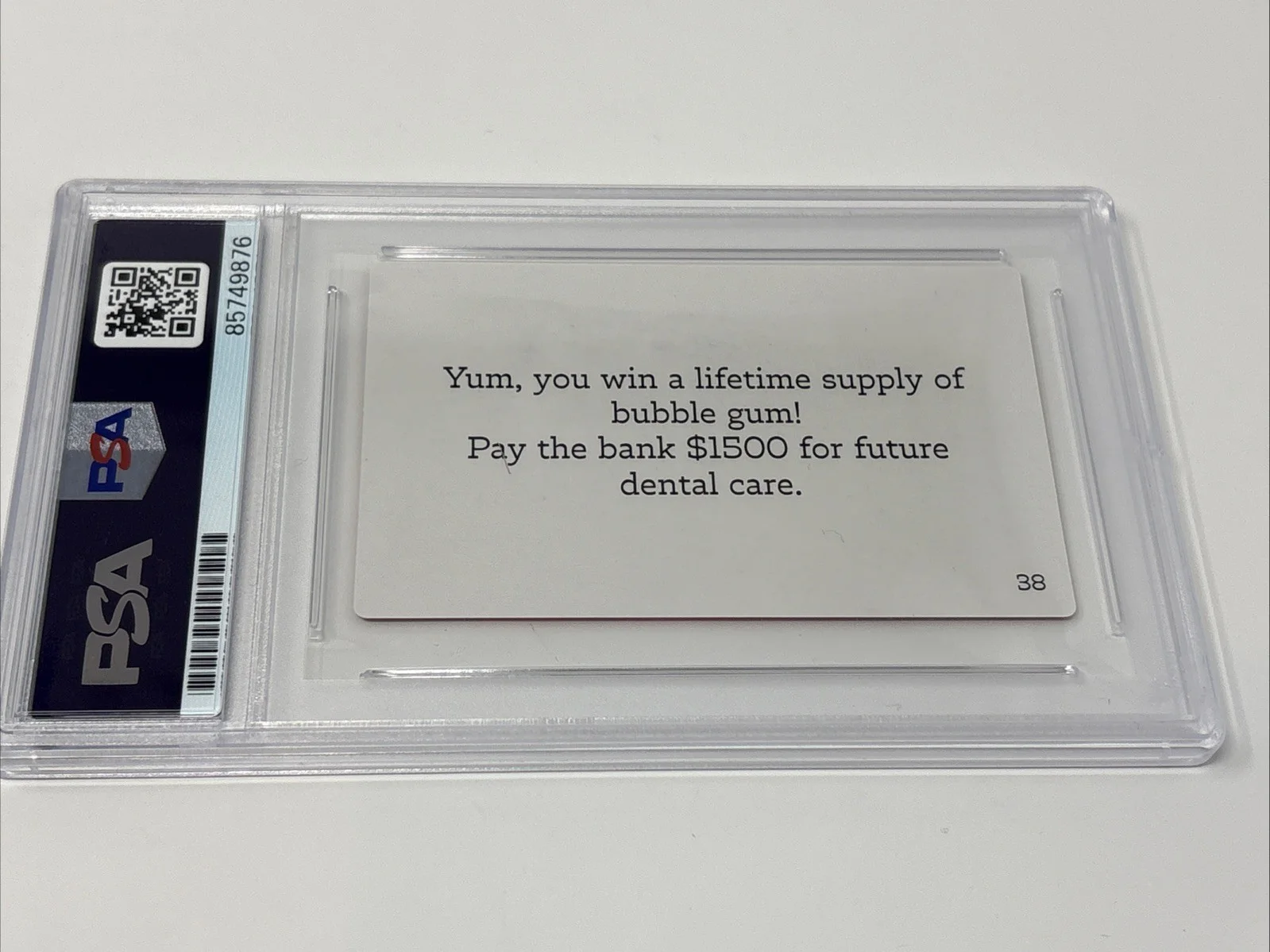 Wayne Brady — Wayne Brady Signed Let's Make A Deal Game Novelty Zonk Card TV Show PSA/DNA, изображение 3