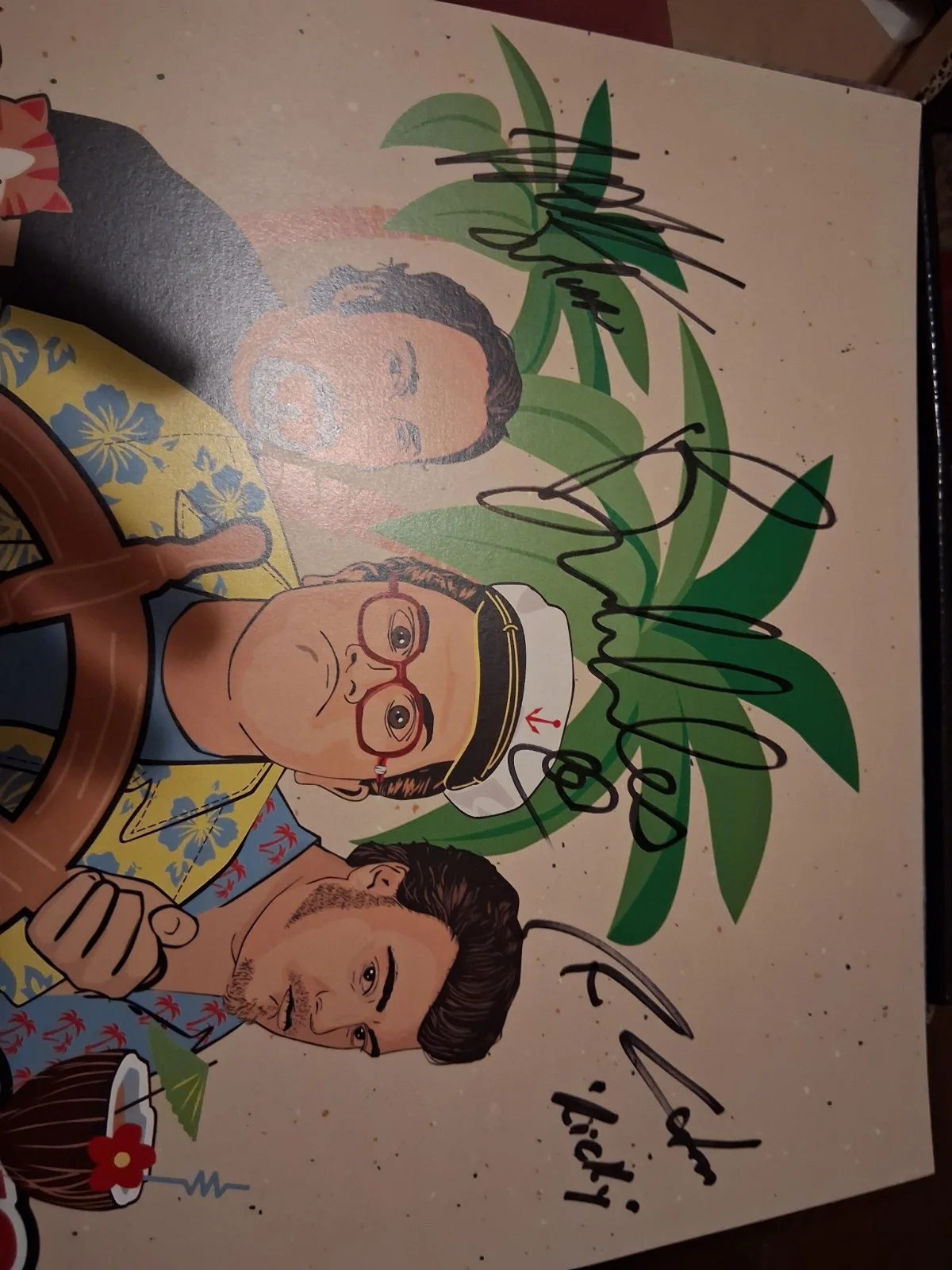 Trailer Park Boys Autographed Poster 2019 Cruse Ship, image 2