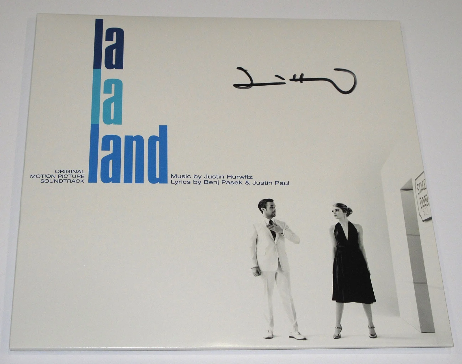 Justin Hurwitz — Justin Hurwitz signed "LA LA LAND" Vinyl Album a Ryan Gosling Emma Stone JSA COA, изображение 5