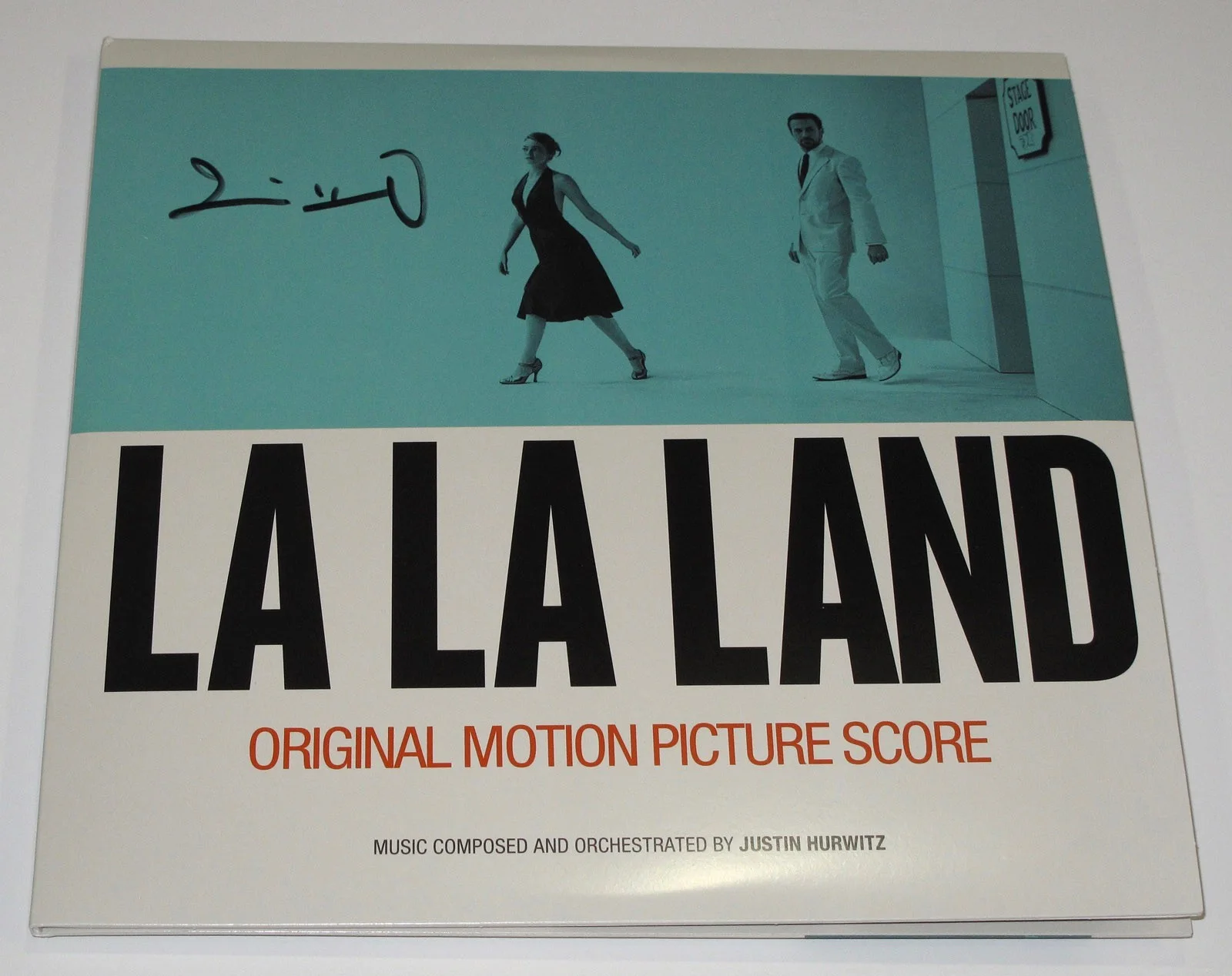 Justin Hurwitz — Justin Hurwitz signed "LA LA LAND" Vinyl Album GOSLING STONE b Composer JSA COA, изображение 5