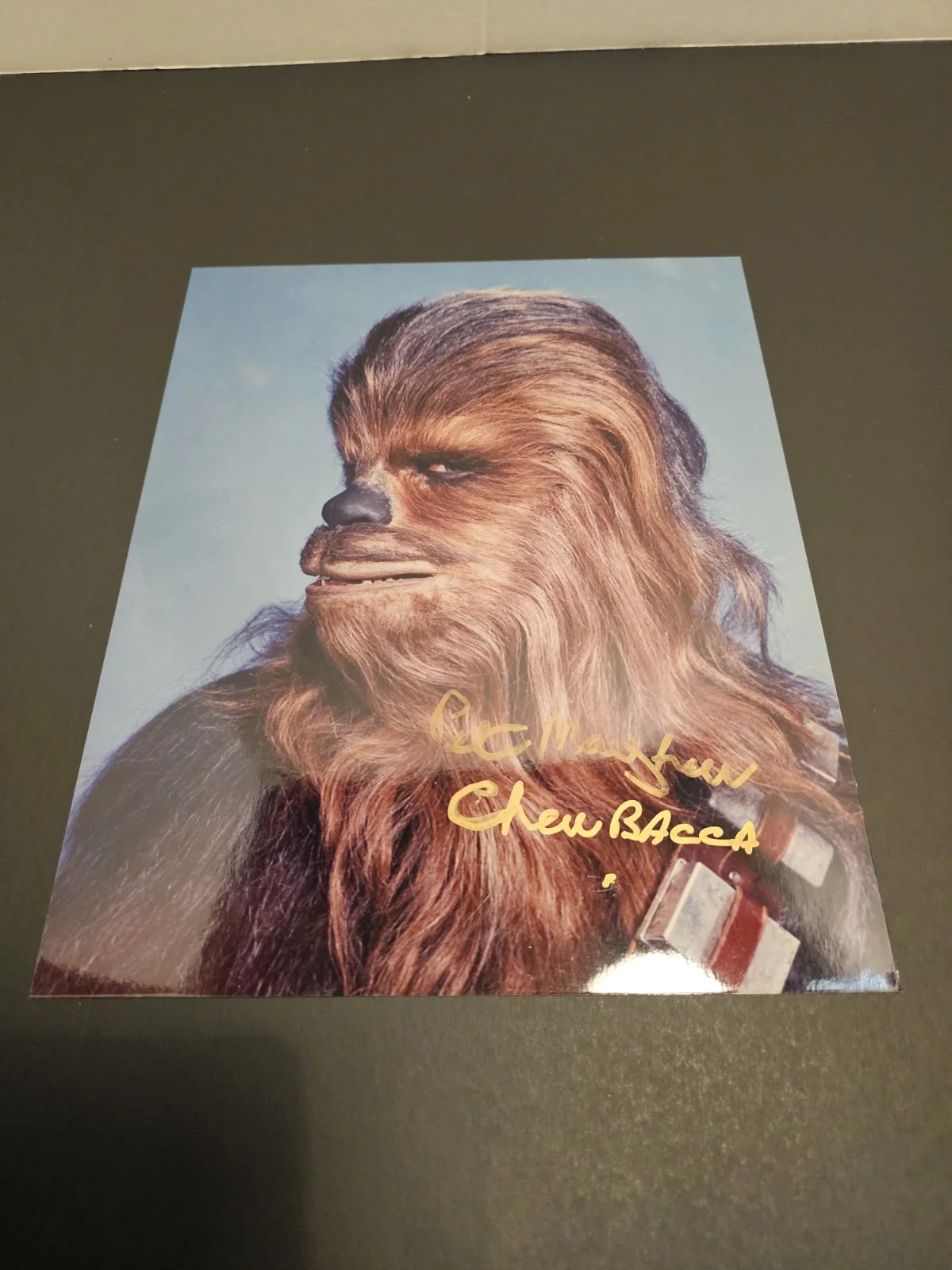 Peter Mayhew — Peter Mayhew Signed 8x10 Photo Autograph Star Wars Chewbacca
