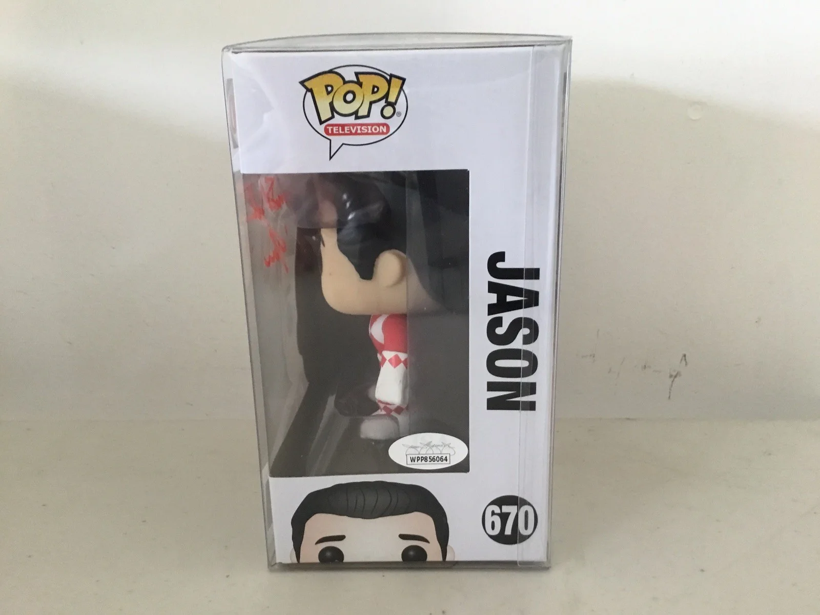 Austin St John — Funko Pop! Auto Austin St John Jason #670 Power Rangers JSA COA W/ Protector, изображение 2