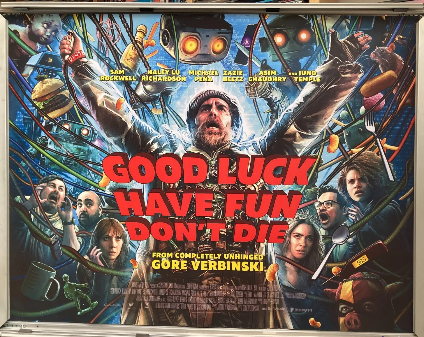 Cinema Poster: GOOD LUCK HAVE FUN DON'T DIE 2026 (Quad) Sam Rockwell Juno Temple, изображение 2