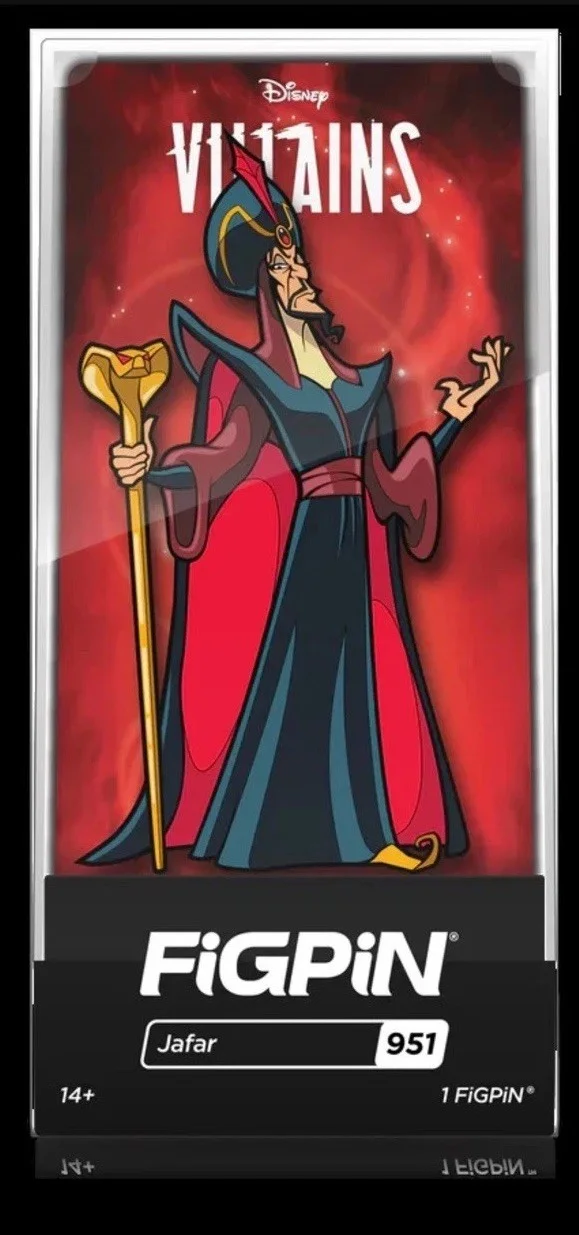 FiGPiN Jafar (0951) Disney Villains 3-Inch Enamel Pin, image 2