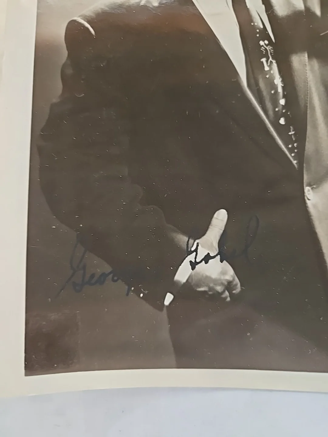 George Gobel — Autographed Comedian George Gobel Photograph Signed 5×7 Unframed., image 2