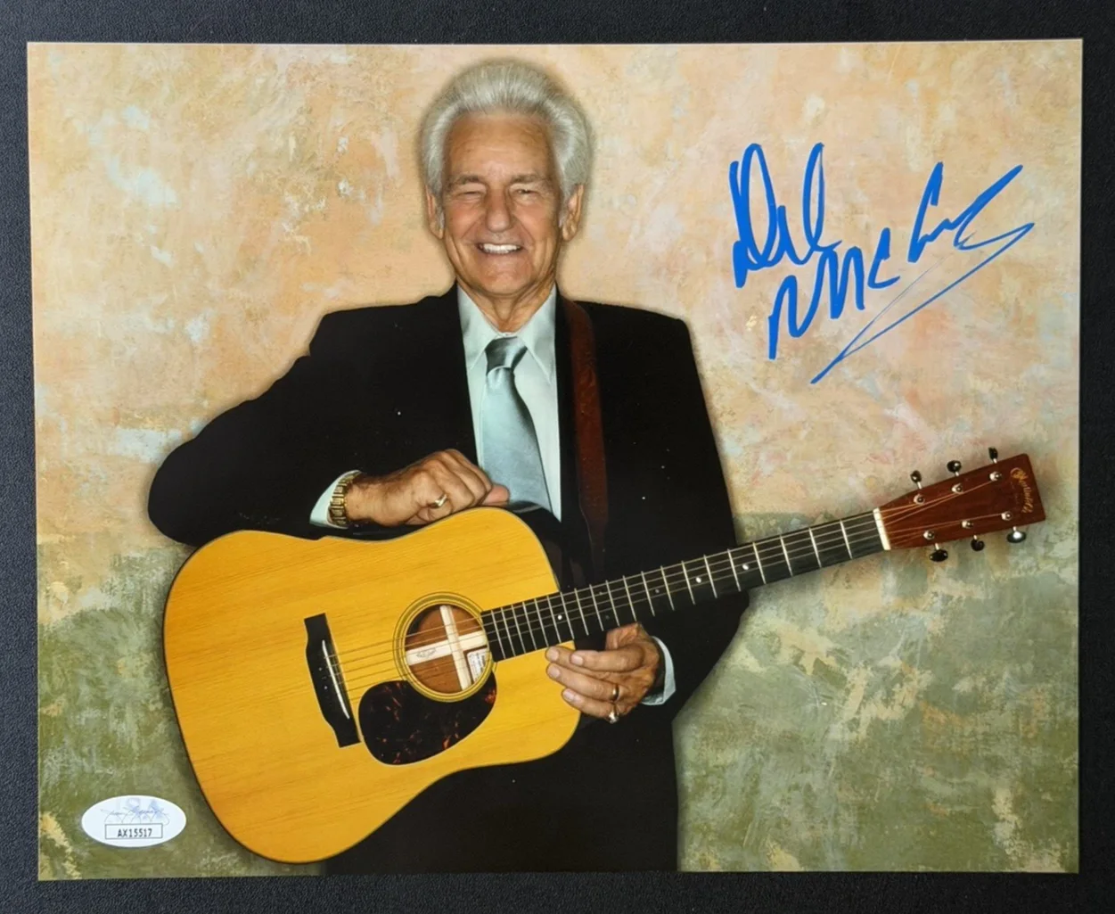 Del McCoury Signed 8x10 Photo Autographed JSA COA Bluegrass Music Legend, image 2
