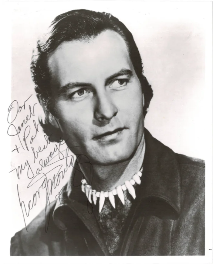 George Montgomery — George Montgomery Actor Autographed Signed 8x10 PHoto 19244