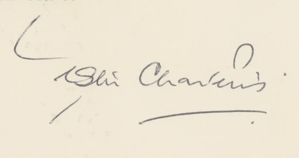 Leslie Charteris The Saint Autographed Signed Personal Letter AMCo COA 24735, изображение 2