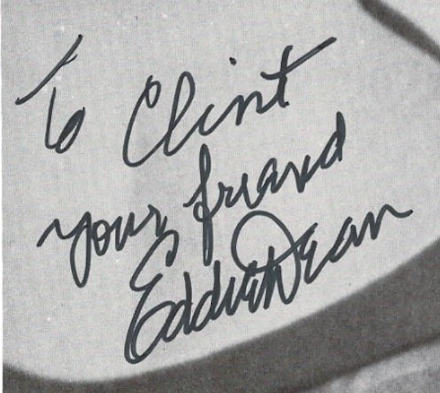 Eddie Dean Autographed Signed Western Program AMCo COA 23336, image 2