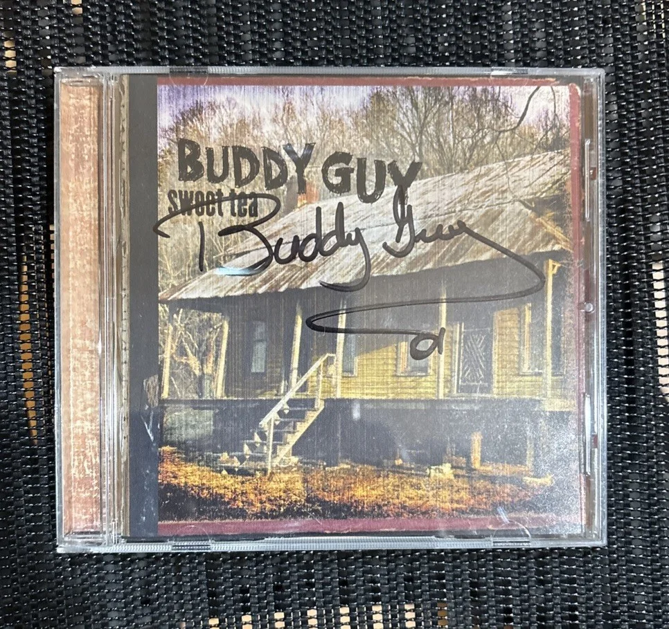 buddy guy - sweet tea - signed - autographed - compact disc, изображение 5