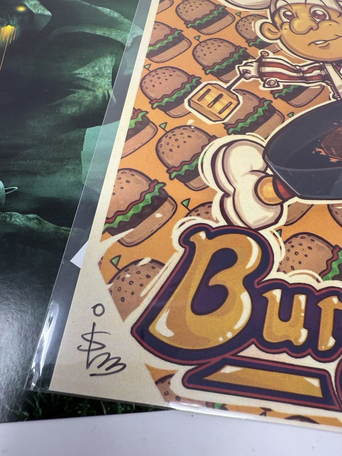 Dead by Daylight & Burger Time Fan Art Print Bam Box Video Game, изображение 3